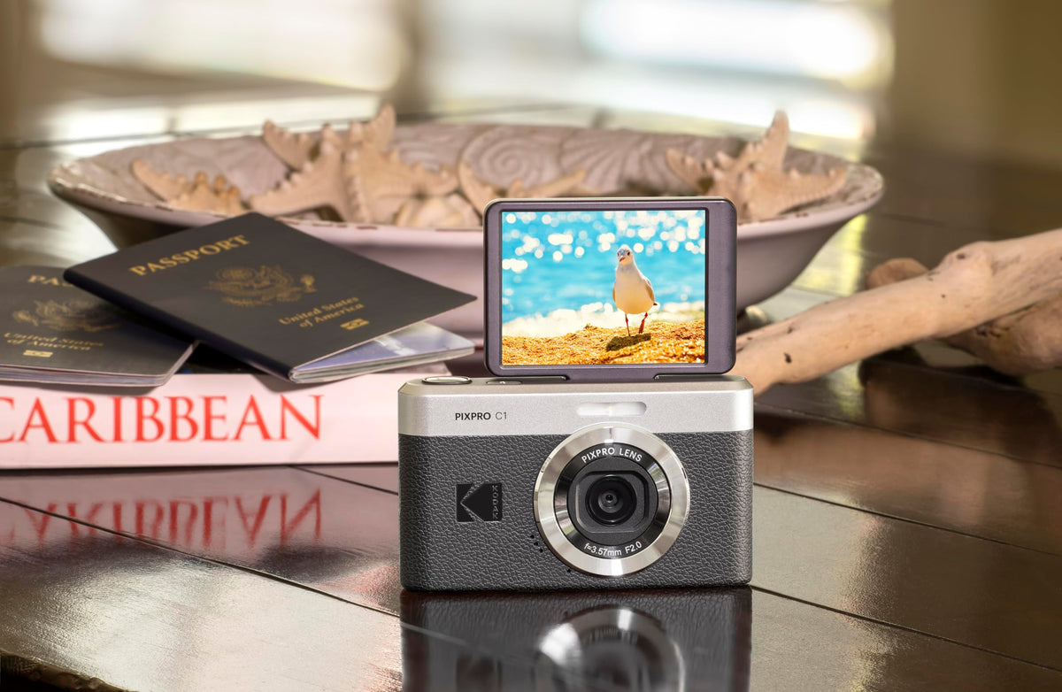 KODAK PIXPRO C1 beginner-friendly controls simplify shooting.