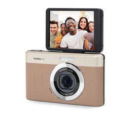 Kodak PIXPRO C1 front view showcases a compact design for daily photography
