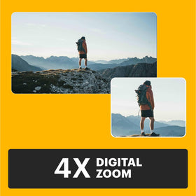Kodak PIXPRO C1 rechargeable battery with USB charging for on-the-go power