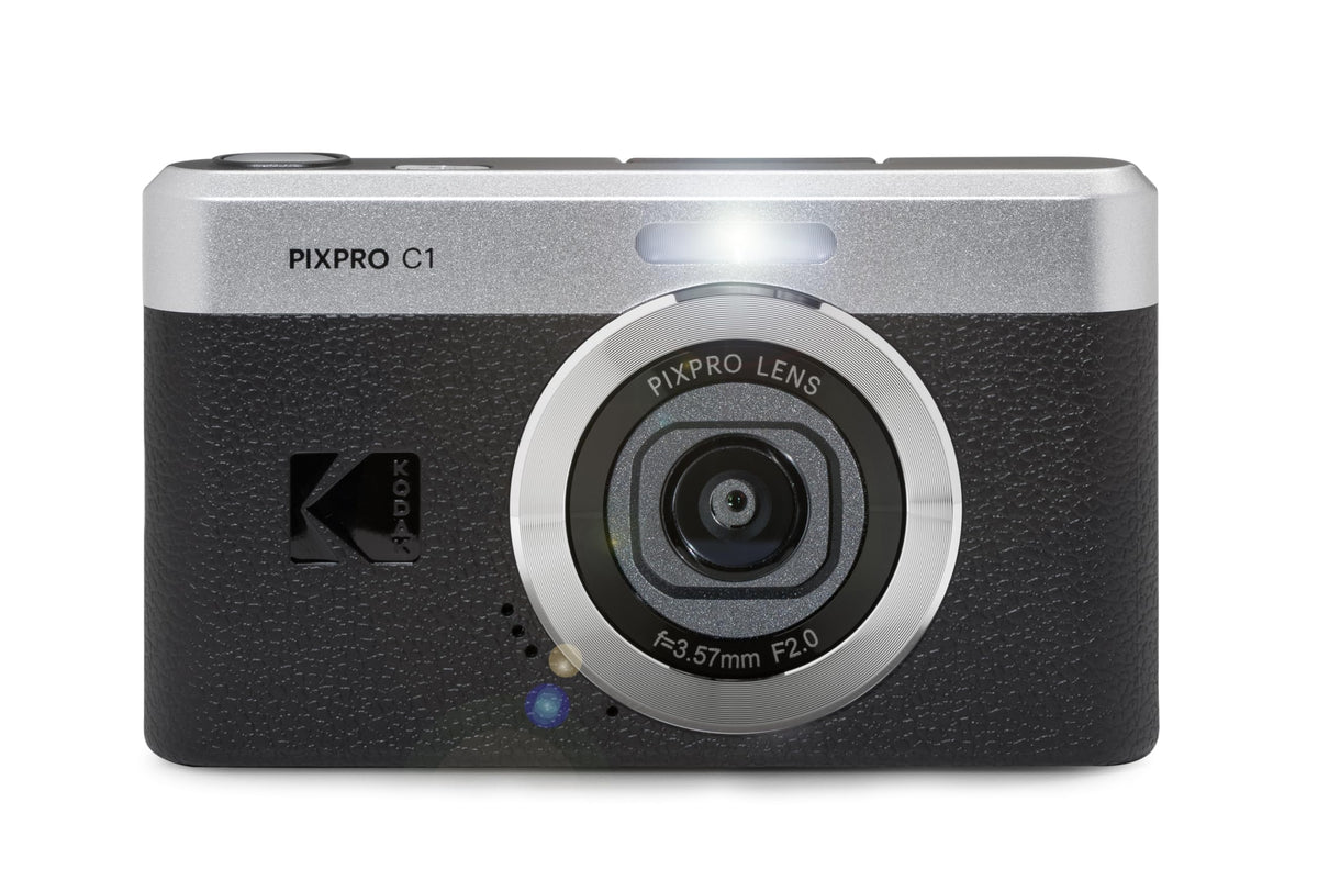 KODAK PIXPRO C1 USB charging keeps you powered on the go.