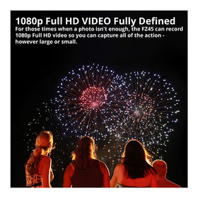 Kodak PIXPRO FZ45 runs on AA batteries for travel-friendly power.