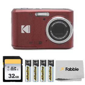 Kodak Pixpro FZ45 front view showcasing compact design for everyday shooting