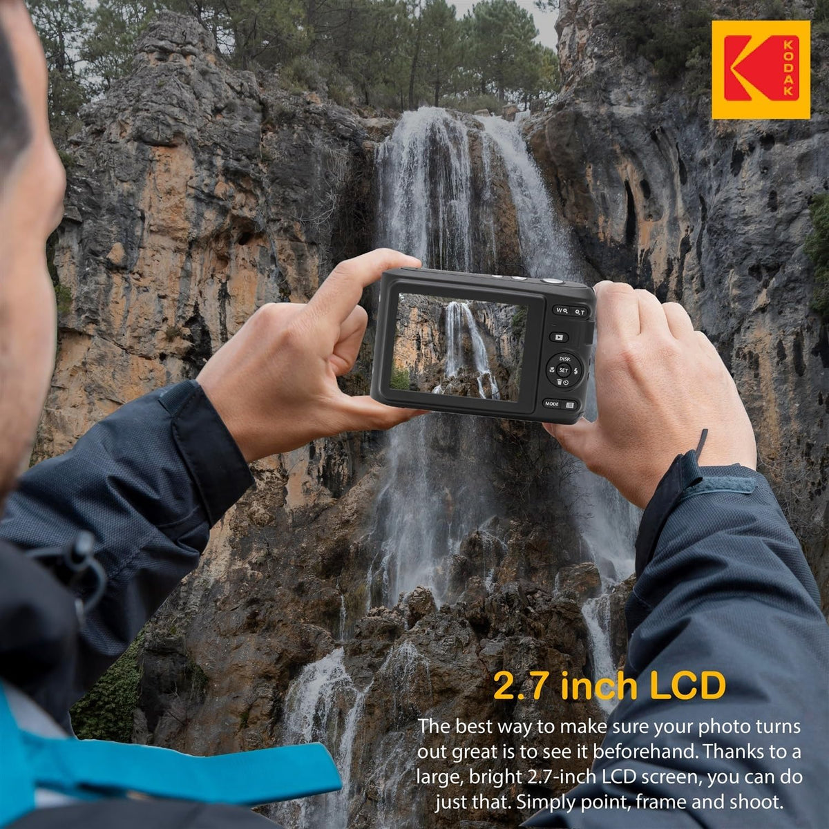 Kodak PIXPRO FZ45 with face detection helps balanced, sharp family photos.