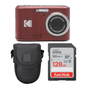 Kodak PIXPRO FZ45 front view, compact for on-the-go shooting