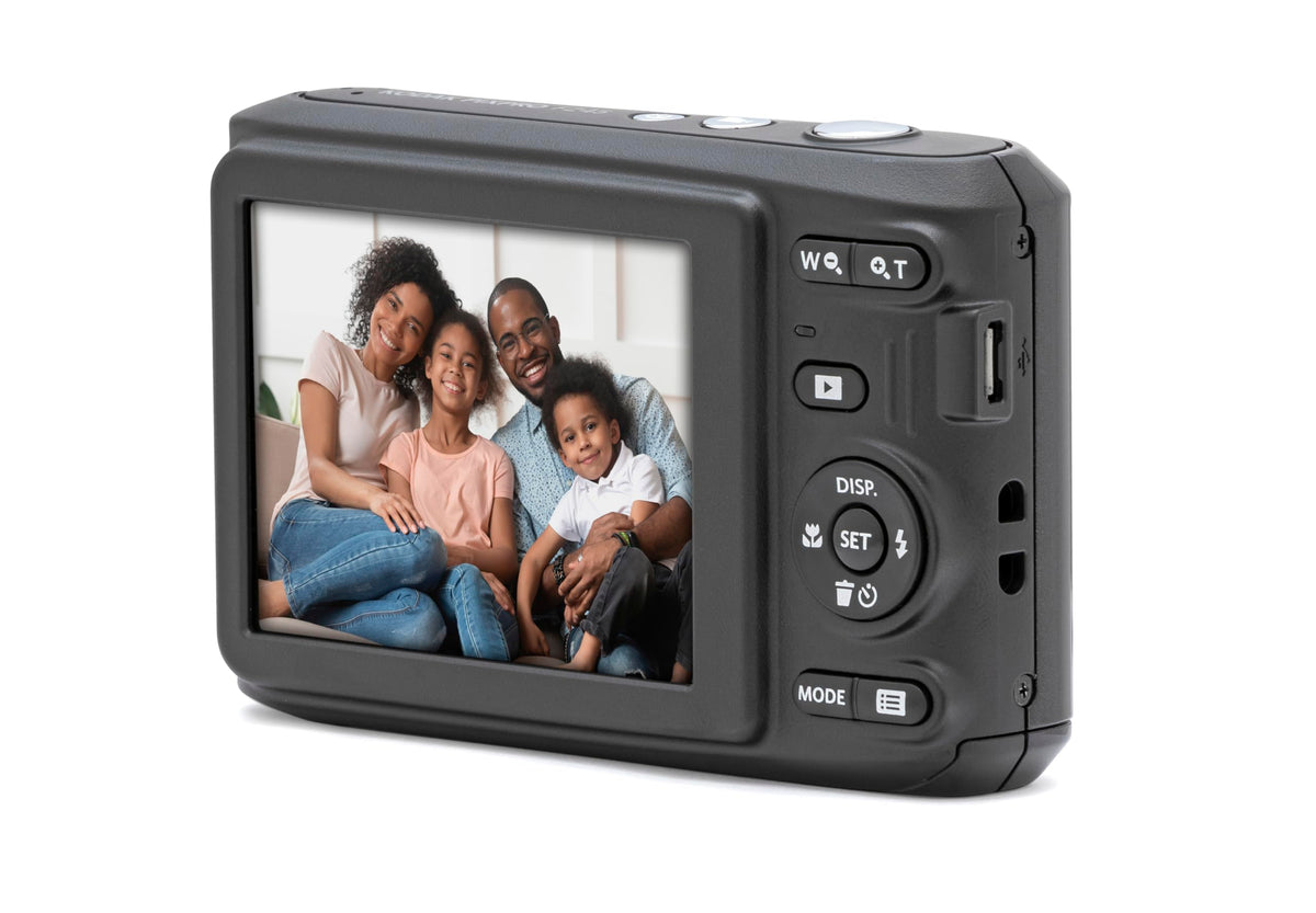 Kodak PIXPRO FZ45 LCD display view for easy shot review and tweaks.