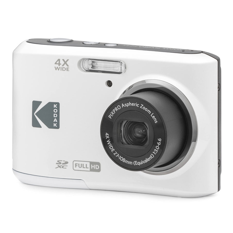 Kodak PIXPRO FZ45-WH 16MP sensor for crisp everyday photos