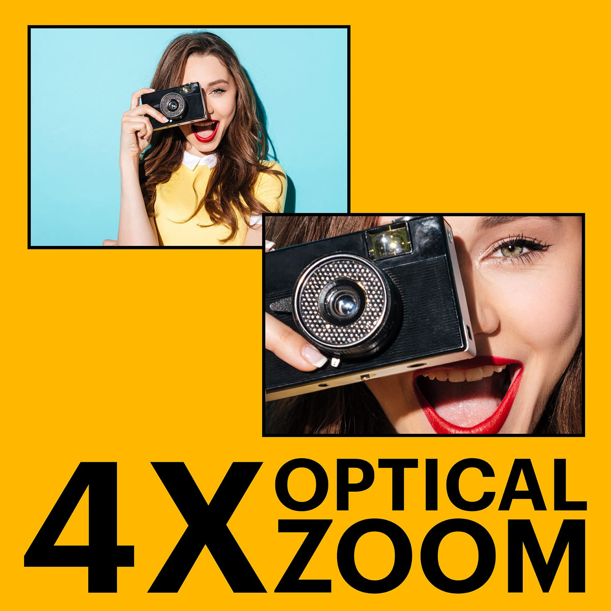 Kodak PIXPRO FZ45-WH 27mm wide-angle for landscapes and group shots