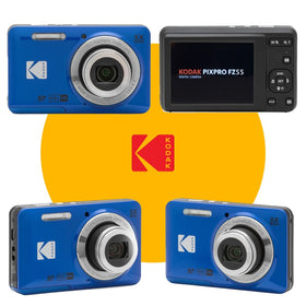 Kodak PIXPRO FZ55 28mm wide-angle lens for sweeping landscapes.