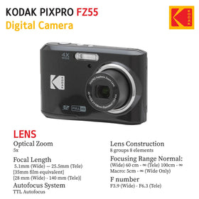 32GB SD card and reader boost on-the-go storage for media.