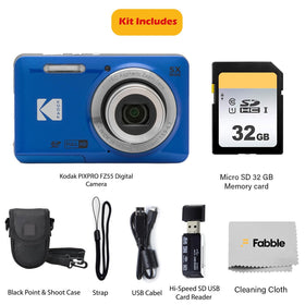 Kodak PIXPRO FZ55 5x zoom captures distant details clearly.