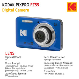 Kodak PIXPRO FZ55 bundle includes 32GB card and case.
