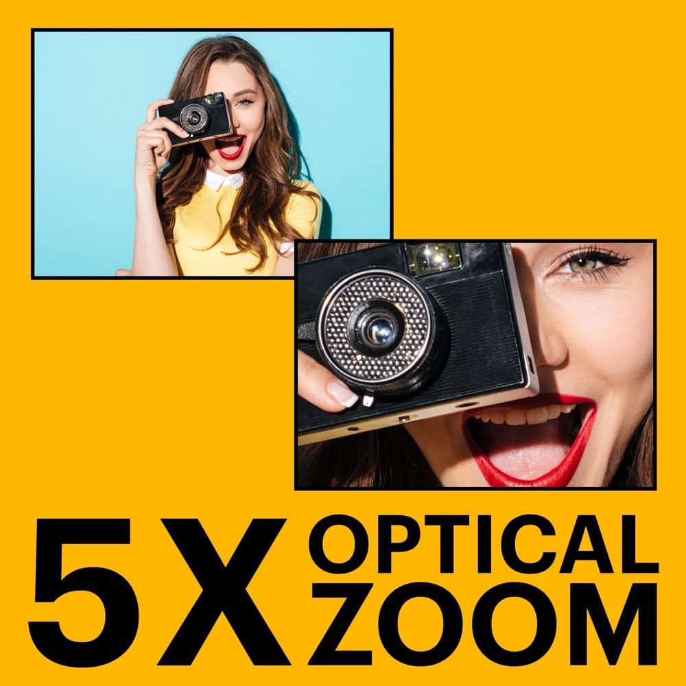 Kodak PIXPRO FZ55 full HD 1080p video for crisp travel clips.