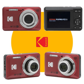KODAK PIXPRO FZ55 28mm wide-angle lens for expansive scenes.