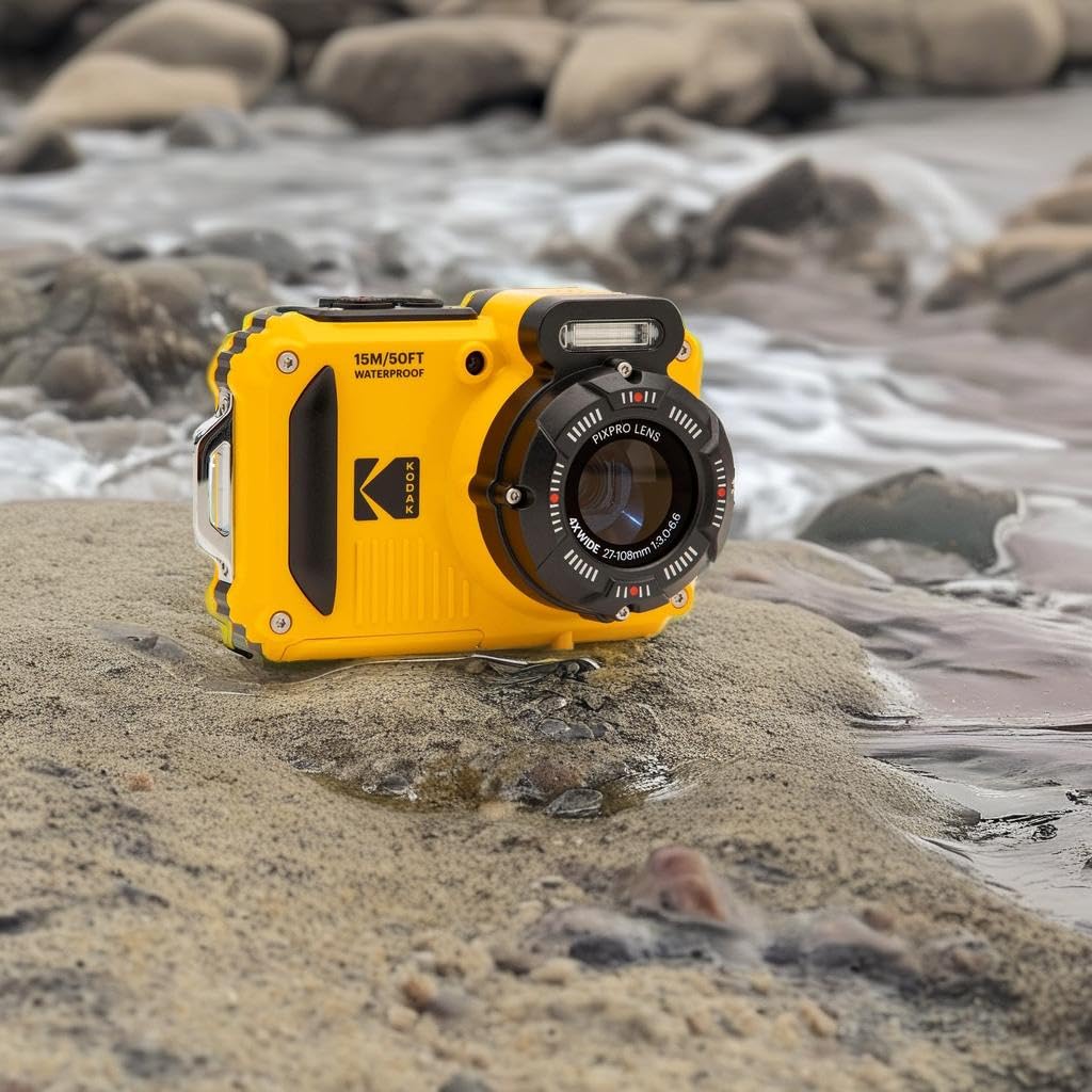 Kodak PIXPRO WPZ2 Wi-Fi enables easy sharing from smartphone.