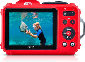 Kodak PIXPRO WPZ2 bundle items including case and card reader