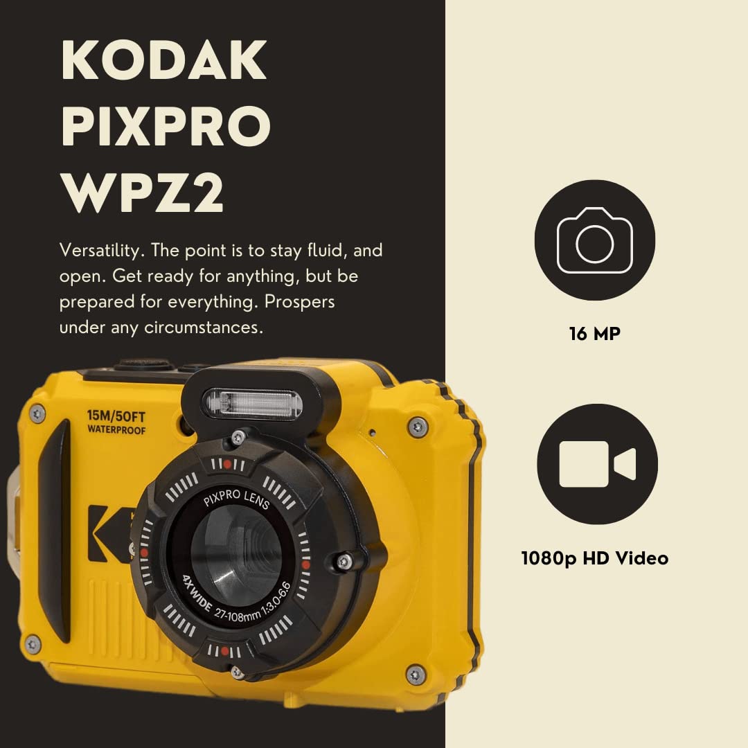 Kodak PIXPRO WPZ2 underwater shot demonstrating 15m waterproof capability