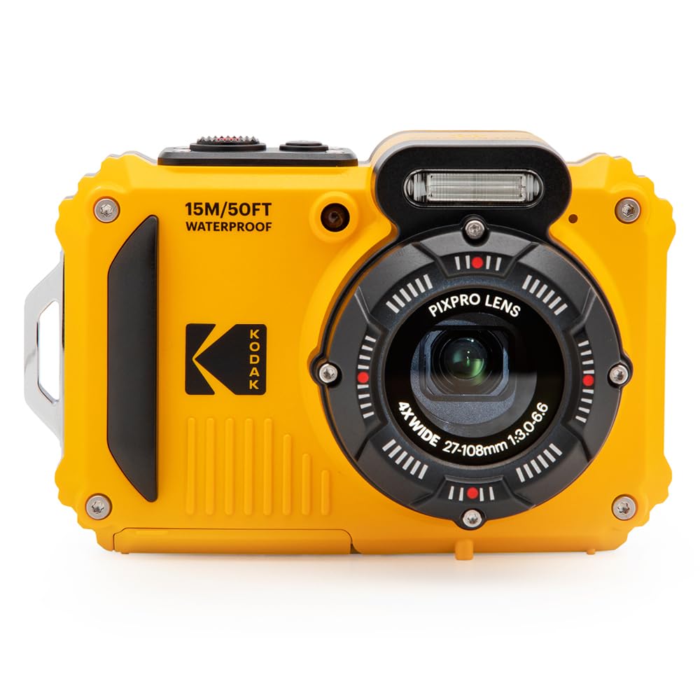 Kodak PIXPRO WPZ2 underwater shot showcases waterproof design for snorkeling.