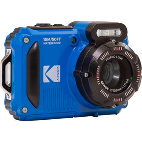 Kodak PIXPRO WPZ2 4x optical zoom lens covering wide to telephoto ranges