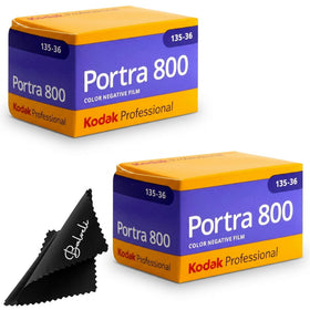 Balveli Kodak Portra 800 2Pack box showcases two rolls for portrait shoots.