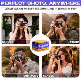 Kodak Portra 800 2Pack skin-tones portrait example highlights natural reproduction.