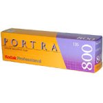 Kodak Portra 800 35mm packaging highlighting high-speed color and versatile latitude for low-light shoots.