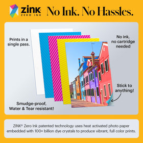 Kodak Printomatic green 2x3 adhesive prints ready for decorating
