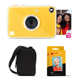 Kodak Printomatic+ front view highlights compact design for easy on-the-go prints