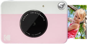 Printing shot from Kodak Printomatic in pink showing quick results
