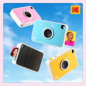 Kodak Printomatic Pink sticky-back photo paper pack enabling quick gifting