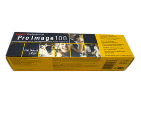 Kodak Pro Image 100 room-temperature storage for convenient field use.