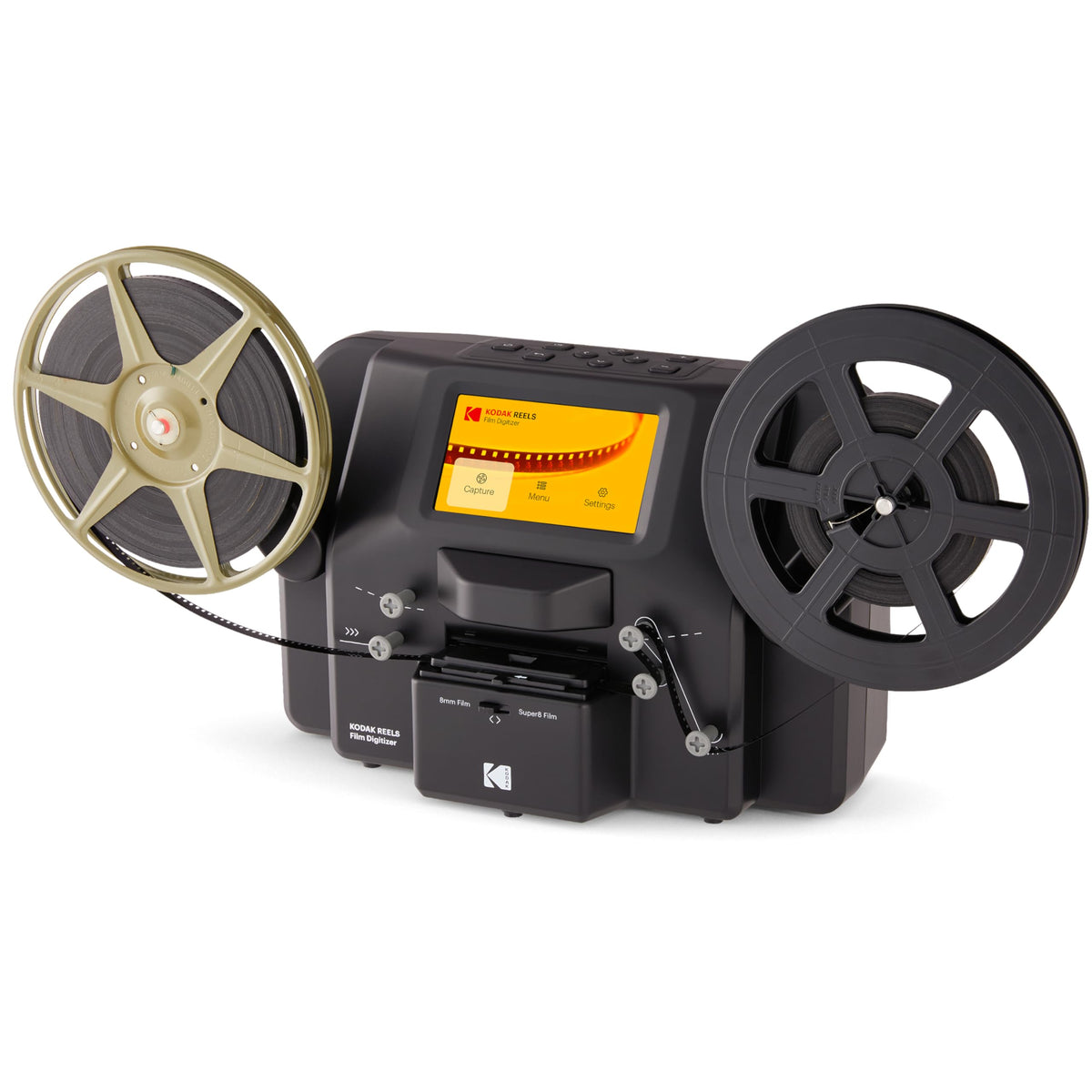 KODAK REELS digitizer front view for easy film-to-digital conversion.