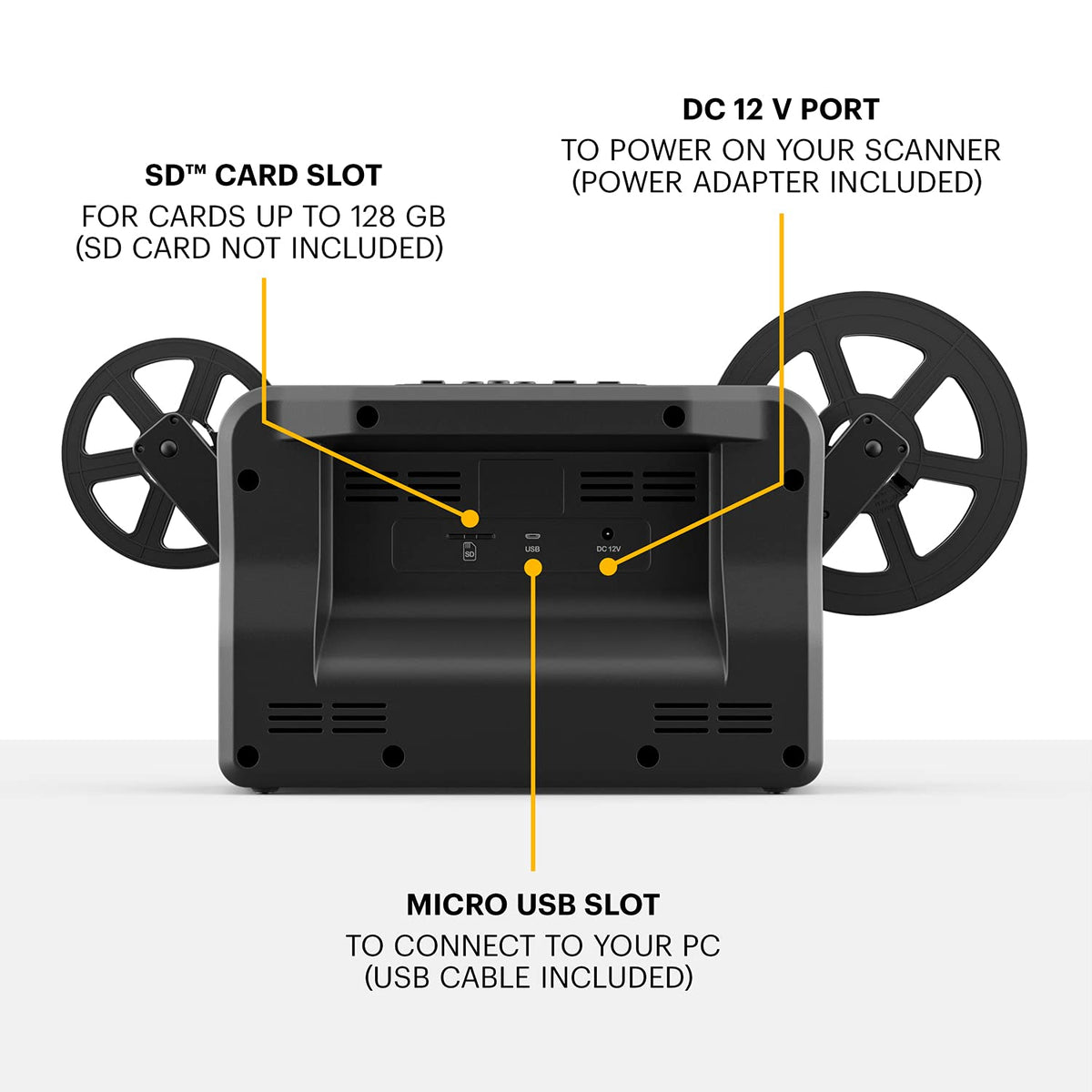 KODAK REELS SD card storage ready for quick sharing.