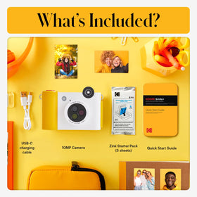 Kodak Smile+ Bluetooth pairing enables easy photo transfer to your phone