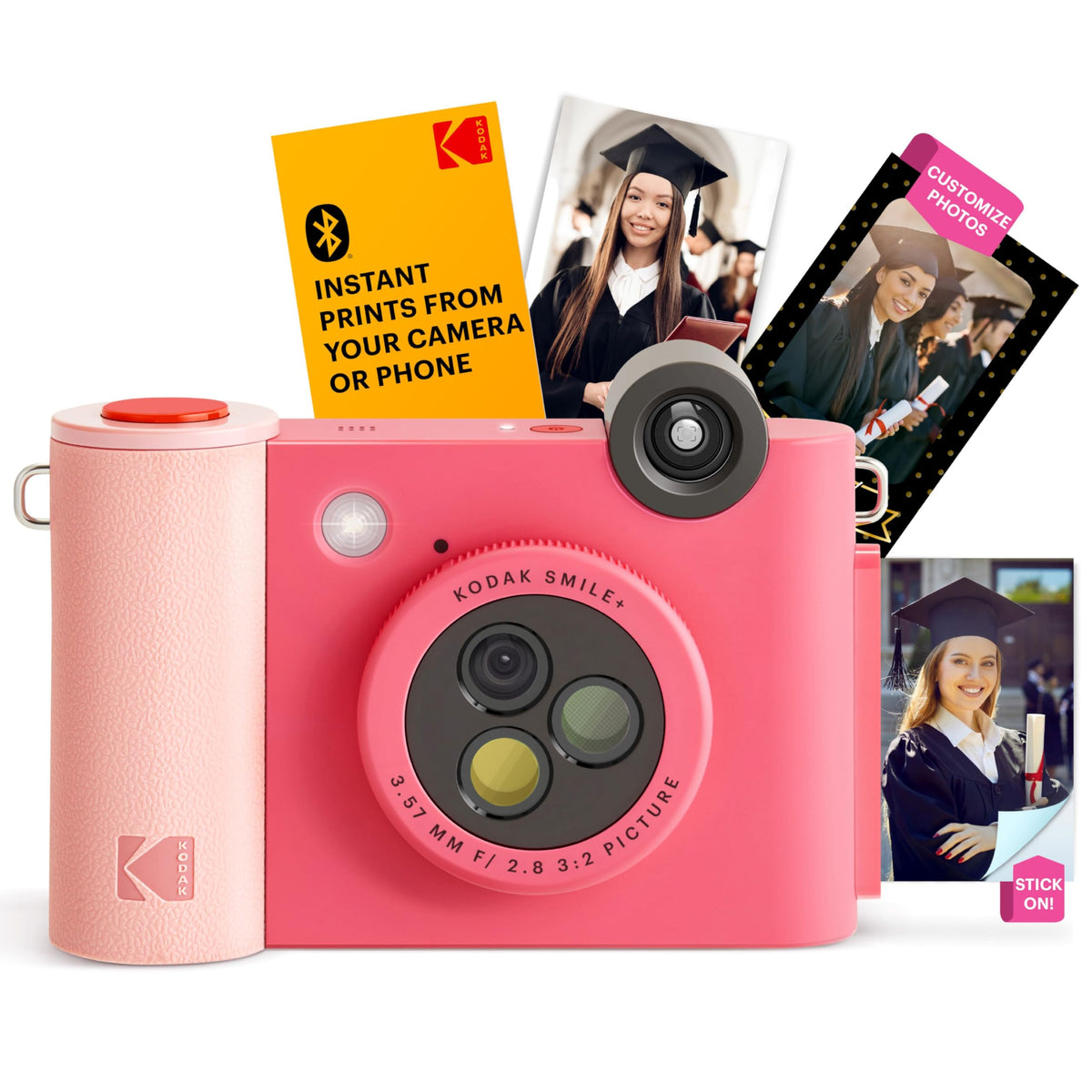Kodak Smile+ front view showing portable on-the-go capture