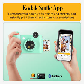 Built-in microSD slot on Kodak Smile+ for memory backup.