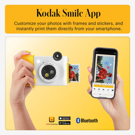 Kodak Smile+ microSD slot to store captured images