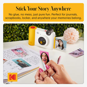 Kodak Smile+ rechargeable battery supports outdoor photo sessions