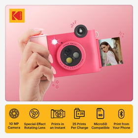Kodak Smile+ rotating lens with filters enables creative instant edits