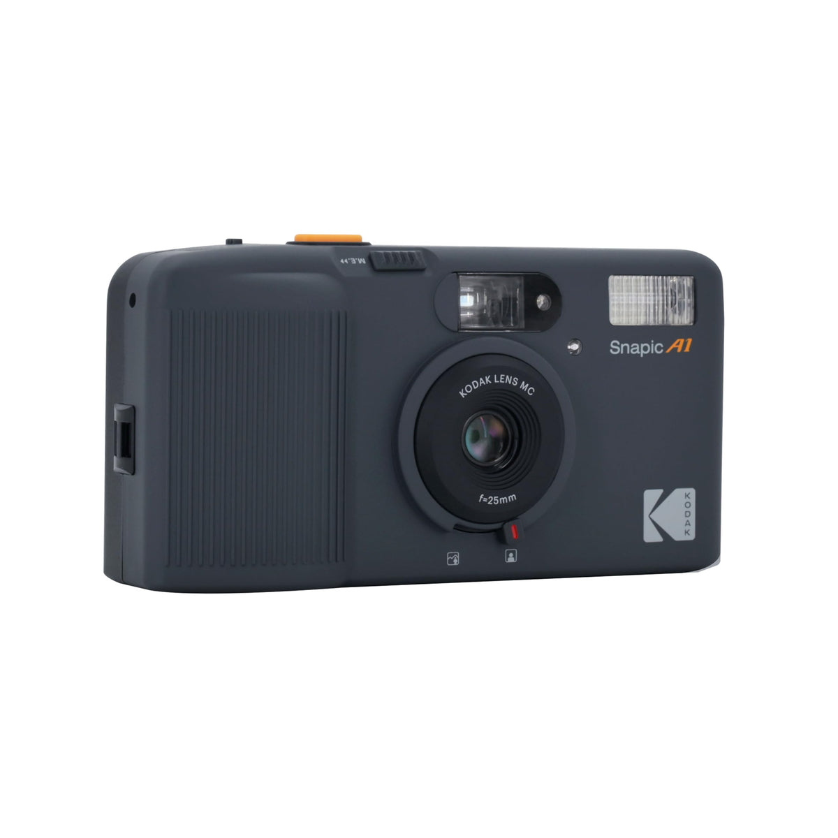 Kodak Snapic A1 lens close-up reveals 3-element glass for sharp images