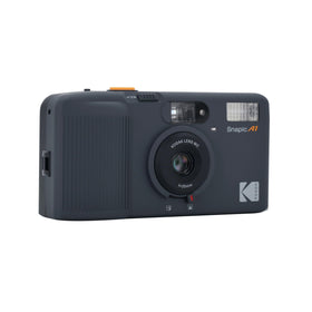 Kodak Snapic A1 lens close-up reveals 3-element glass for sharp images