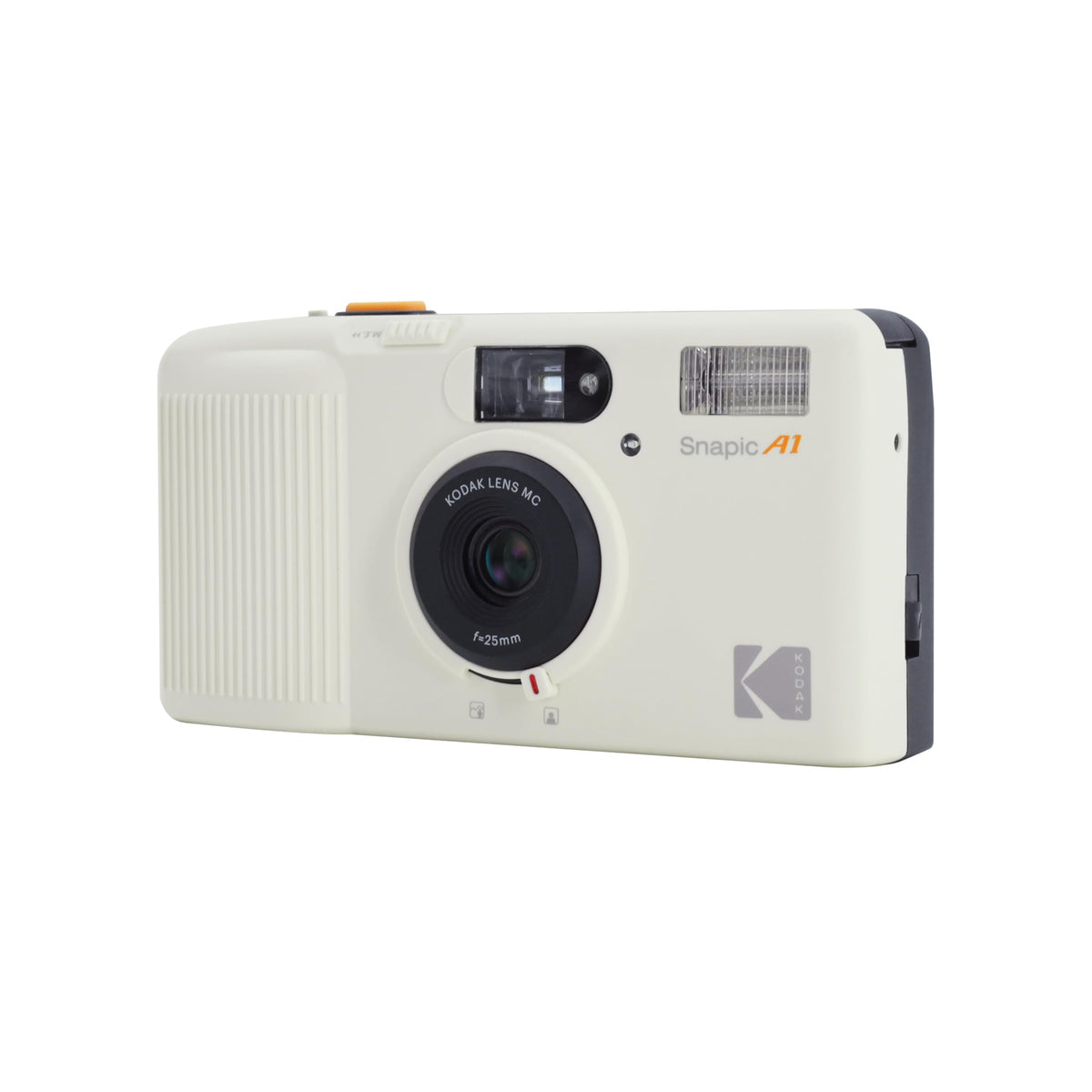 KODAK Snapic A1 side view emphasizes portable size for travel and spontaneity.