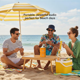 KODAK SOUNDBRIX on bedside table showing everyday listening convenience