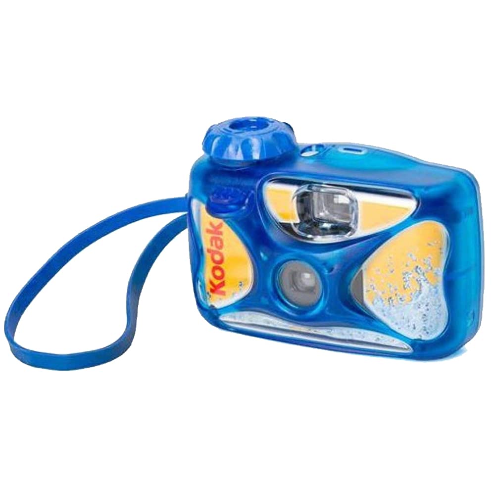 Kodak Sport camera designed for outdoor daylight use on beaches and slopes.