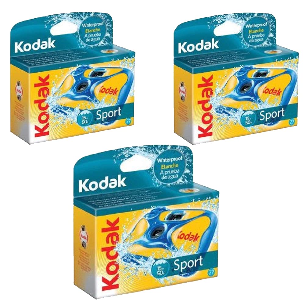 Kodak Sport camera's rugged rubber shell withstands drops in rough adventures.