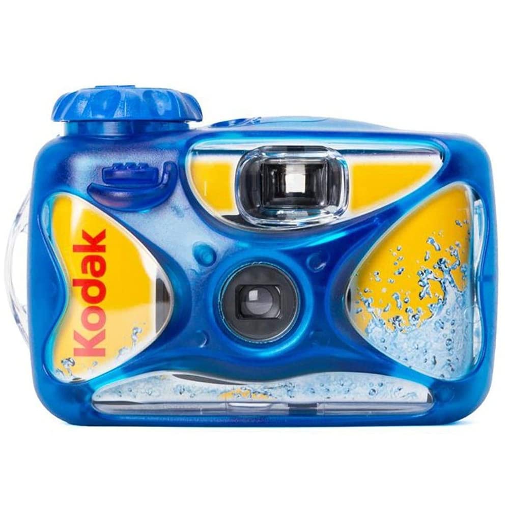 Kodak Sport underwater camera delivers sharp daytime pictures with daylight film.