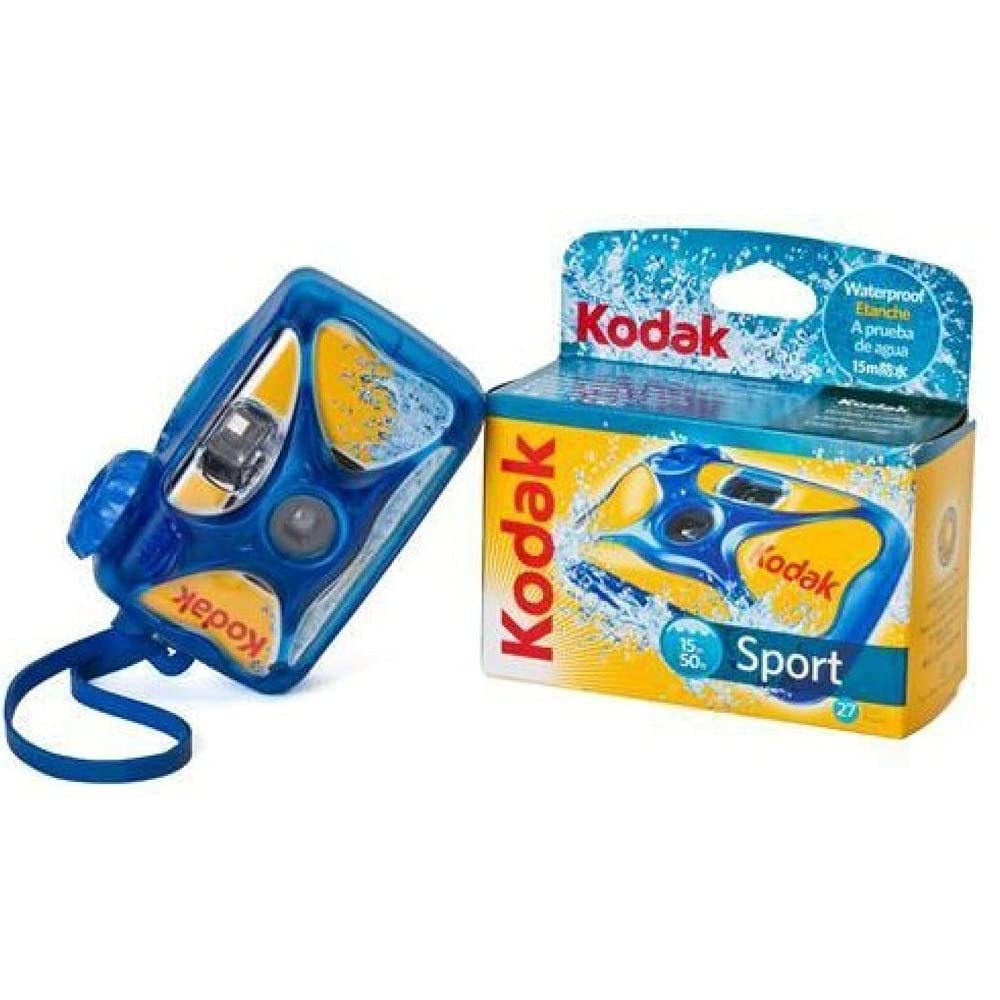 Kodak Sport camera features sunscreen lens for bright, sunny days.