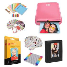 KODAK Step Printer with Bluetooth/NFC for quick mobile printing from iOS and Android.