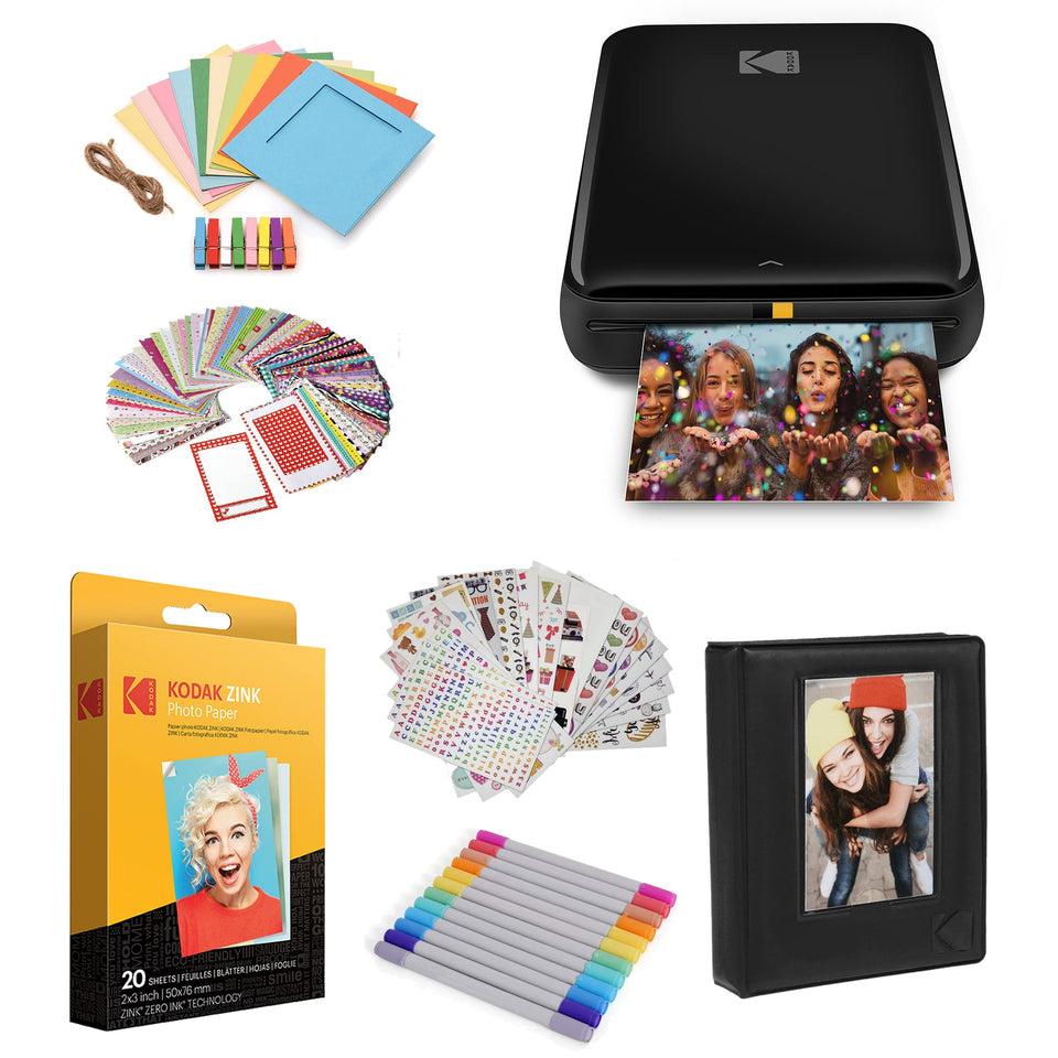 Kodak Step Printer setup and pairing for quick printing anywhere