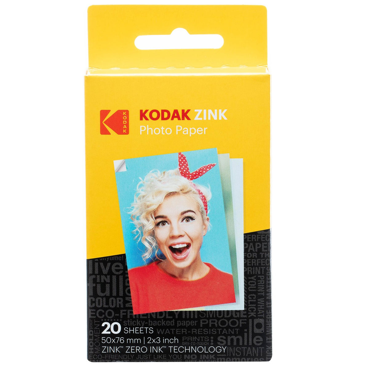 Kodak Step Touch 3-5 inch touchscreen makes editing simple.