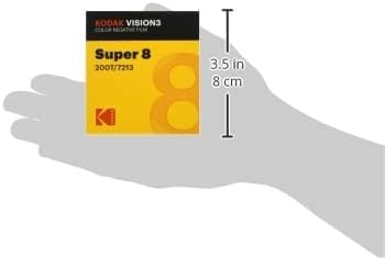 Kodak Super 8 Vision3 200T 7213 cartridge enables rich grain and smooth tungsten-balanced footage for post-production workflows.